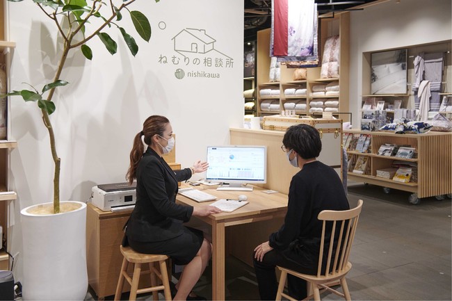 日本橋西川〜眠りのプロフェッショナルによる体験型店舗